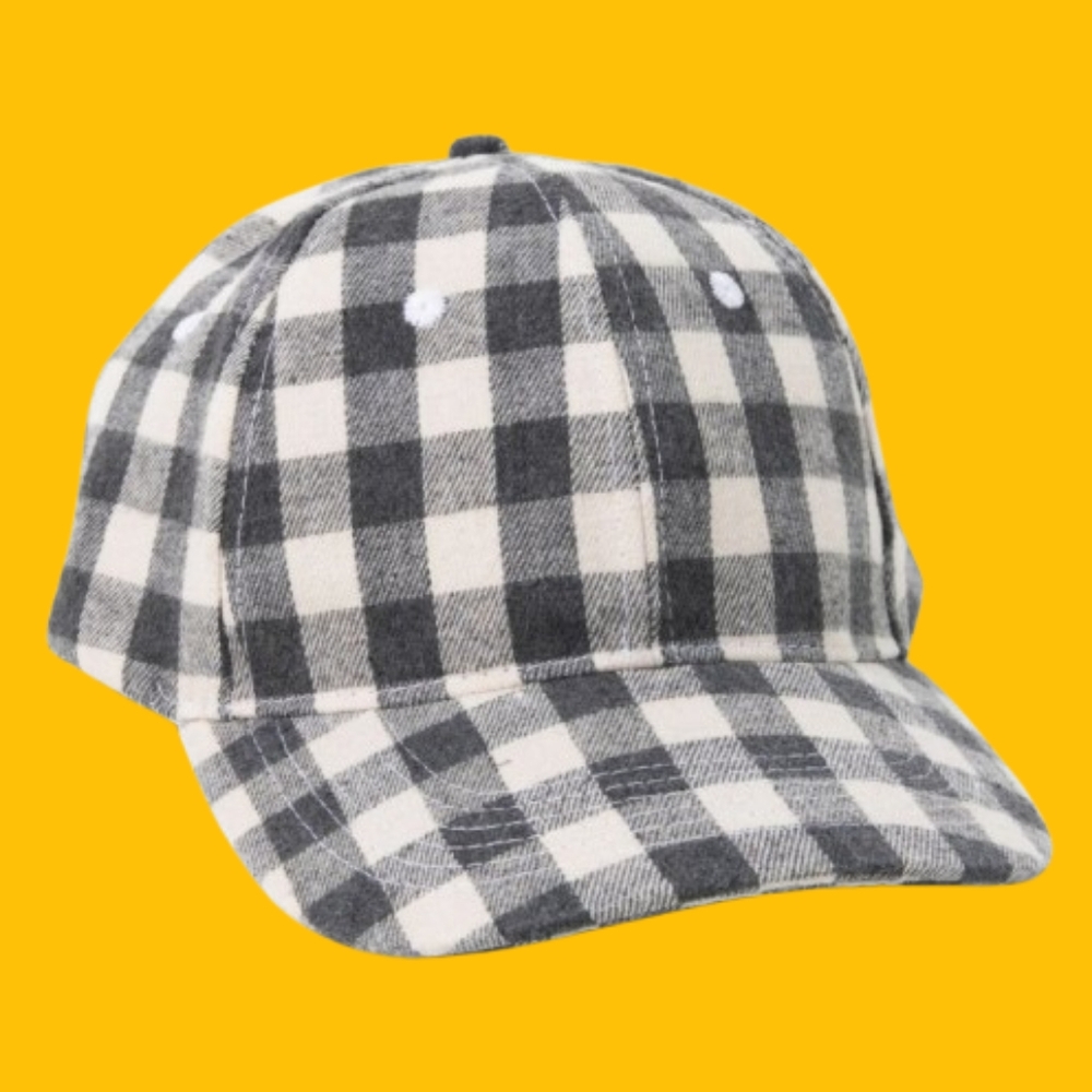 NEW Cocus Pocus Buffalo Check Baseball Cap